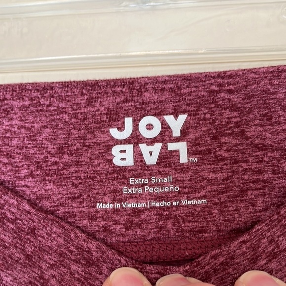 Joylab Burgundy Jogger pants. Size XS - Picture 5 of 12